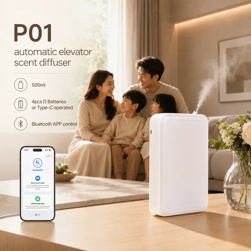 Automatisk hiss aromatisk diffusor