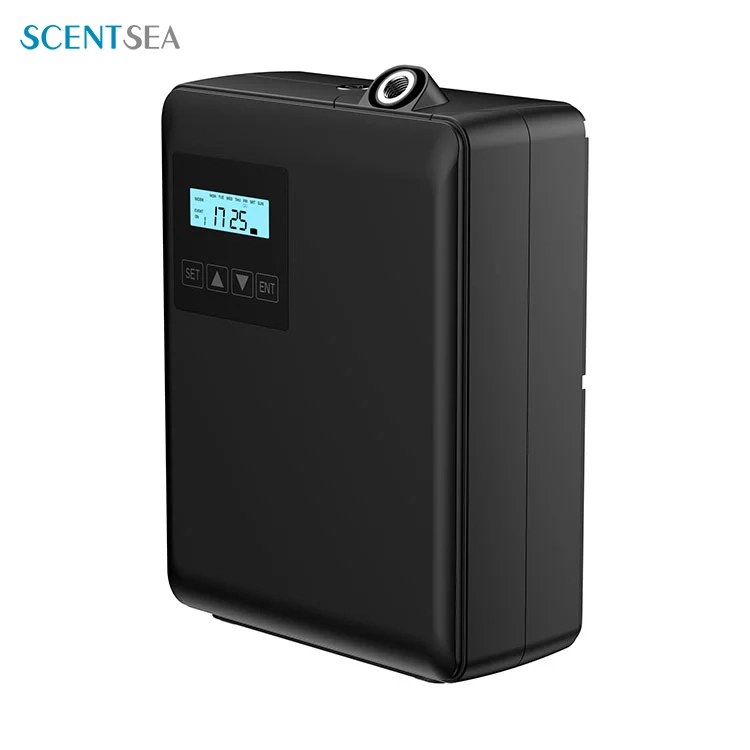 Programmerbar spridare för eterisk olja för hemmet